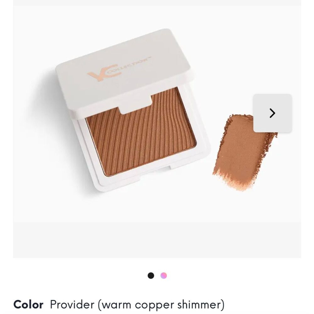 IC COLLECTION Warm Copper Shimmer Bronzer New in Box